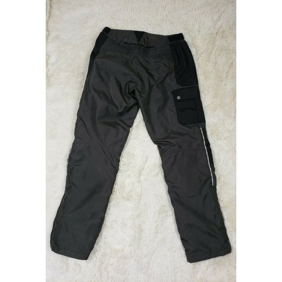 Cafe Racer Men's Size 36 Waterproof Breathable Motorcycle Pants Black Padded T - Picture 5 of 12